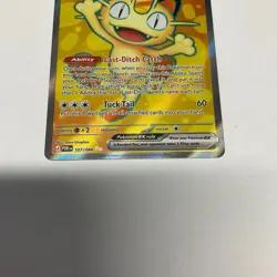 Pokemon - Meowth EX Full Art Ultra Rare: Perfect Order 107/088 - Image 3