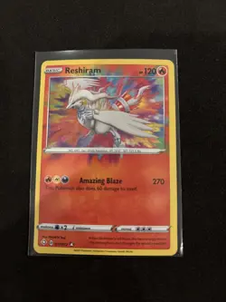 Reshiram Amazing Rare 017/072 Pokemon TCG Shining Fates - Image 1