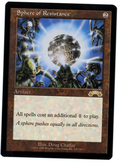 Sphere of Resistance -- MTG (MP Quality) - Exodus - See scans!! - Image 1
