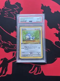 Dratini 1st Edition Team Rocket Common 53/82 WOTC Pokemon 2000 PSA 10 - Image 1