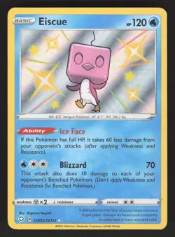 Eiscue SV035/SV122 Pokemon TCG Shining Fates: Shiny Vault NM - Image 1