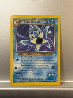Pokemon - Dark Omastar 19/105 - Neo Destiny - Image 2