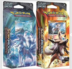 Pokemon TCG Sun & Moon Burning Shadows TWO theme Decks (New/Sealed) 820650802362 - Image 1