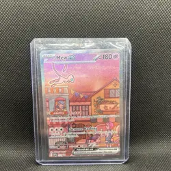 Pokemon Mew ex SVP 053 Scarlet & Violet Promo Full Art Holo English 180HP - Image 2