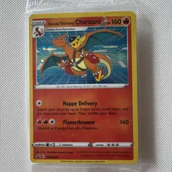 Pokemon TCG Special Delivery Charizard Promo SWSH005 & Pikachu Futsal 001/005 - Image 5