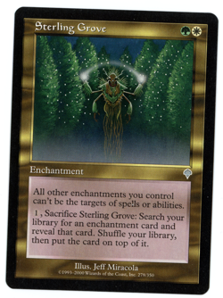 Sterling Grove -- MTG (SP Quality) -Invasion - See scans!! - Image 1