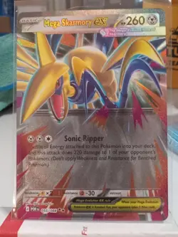 MEGA SKARMORY EX 055/088 POKEMON PERFECT ORDER ME03 DOUBLE RARE - Image 1