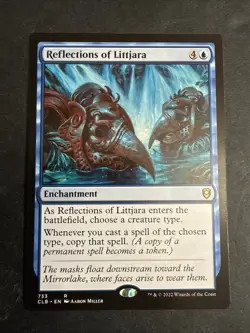 Reflections of Littjara Commander Legends: Battle Baldur's Gate MTG NM - Image 1