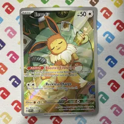 TCG Pokemon Eevee 173 SV: Scarlet & Violet Promo Promo Holo EN - Image 1