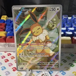 TCG Pokemon Eevee 173 SV: Scarlet & Violet Promo Promo Holo EN - Image 2