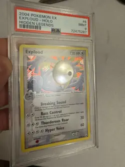 2004 Pokemon - Exploud Holo Rare - EX Hidden Legends 6/101 - PSA 9 MINT!! - Image 4