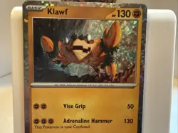 Klawf 2023 McDonalds Promo Pokemon TCG Foil Shiny Holo 11/15 - Image 3