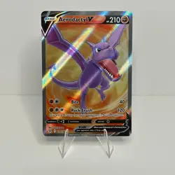 Aerodactyl V 179/196 Lost Origin Ultra Rare Full Art Holo Pokemon TCG NM - Image 1