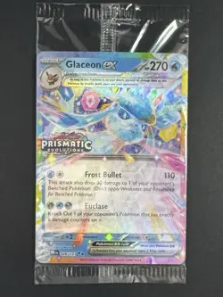 Pokemon Glaceon ex - 026/131 (Prismatic Evolutions Stamp) Sealed - Image 1