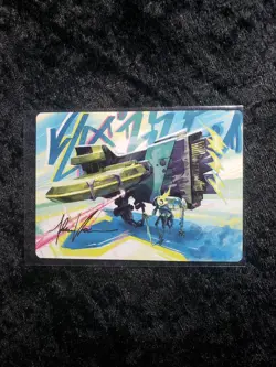 Gold Stamp Art Series SALVATION ENGINE mtg Aetherdrift - Image 1