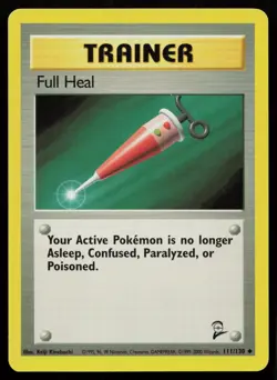 FULL HEAL 82/102 UNCOMMON BASE SET UNLIMITED POKEMON MP - Image 1