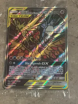 Pokemon SEALED Moltres & Zapdos & Articuno GX SM210 Hidden Fates ETB Promo - Image 1