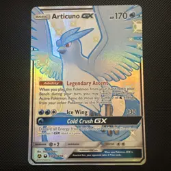 Pokemon TCG Articuno GX SV54/SV94 Hidden Fates Shiny Vault NM Condition - Image 1