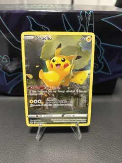 The Pokemon Company Pikachu GG30/GG70 Crown Zenith Galarian Gallery Holo - Image 1