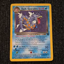 Pokemon Dark Gyarados Holo Rare 8/82 Team Rocket English - Image 1