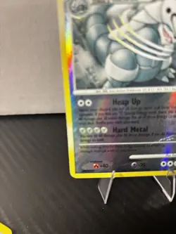 Pokemon TCG Aggron Mysterious Treasures 1/123 Stage 2 130HP Holo Rare English - Image 4
