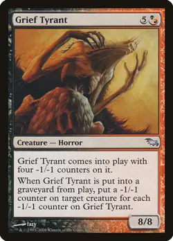 MTG Grief Tyrant ** Shadowmoor ** English - Image 1