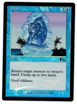 Snap -- MTG (SP+/NM Quality FOIL) - Urza's Legacy - See scans!! - Image 1