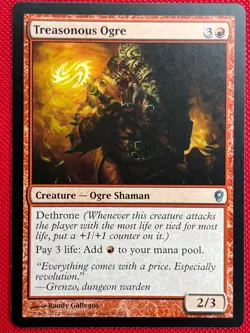 MTG 1X Treasonous Ogre X1 Conspiracy Magic - NM - Image 1