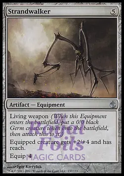 Strandwalker 2x FOIL MBS MTG Mirrodin Besieged Uncommon MINT artifact - Image 1