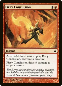 MTG Fiery Conclusion ** Ravnica: City of Guilds ** English - Image 1
