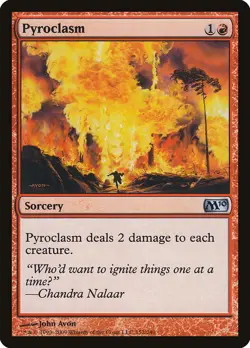 MTG Pyroclasm ** Magic 2010 ** English - Image 1