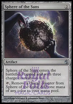 Sphere of the Suns 2x FOIL MBS MTG Mirrodin Besieged Uncommon MINT artifact - Image 1