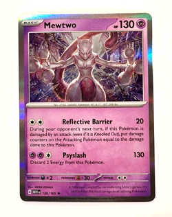 Mewtwo - 150/165 - Holo Rare - SV: Scarlet & Violet 151 - Pokemon Card_1 - Image 1