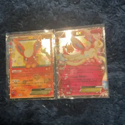 Pokemon EX Flareon EX & Sylveon EX Foil Cards RC6/RC32 Lot English - Image 1