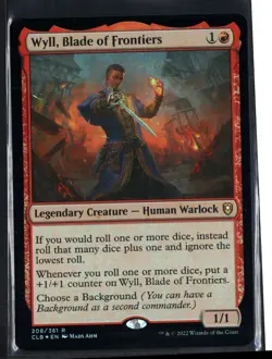 Wyll, Blade of Frontiers FOIL - MTG - Battle for Baldur's Gate - Image 1