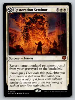 Restoration Seminar Secrets of Strixhaven Regular - Image 1