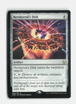 Nevinyrral's Disk 328 Commander Legends MTG NM - Image 1
