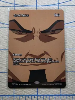 Cruel Tutor (Borderless) Avatar The Last Airbender M 0024 MTG - Image 1