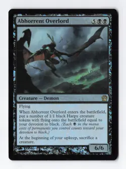 Abhorrent Overlord Foil Rare Theros Magic the Gathering MTG TCG Card LP - Image 1