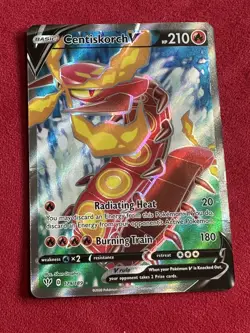 Centiskorch V 179/189 Full Art Rare Ultra Darkness Ablaze Pokemon LP/MP - Image 1