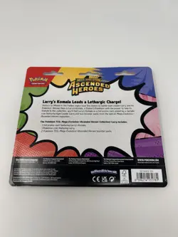 Pokemon TCG Ascended Heroes 2 Pack Blister Larry Komala Promo Sealed - Image 2