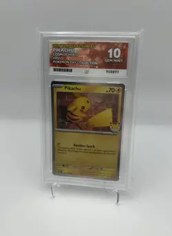 Pikachu 051/162 Promo - Pokemon TCG - Cosmos Holo Pokemon Day - ACE 10 - Image 4