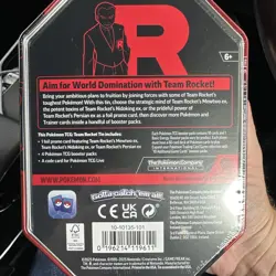 Pokemon TCG Destined Rivals Team Rocket Persian Ex Tin NEW/SEALED - Image 2