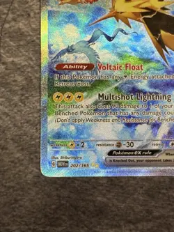 Pokemon TCG - Zapdos EX 202/165 Special Illustration Rare S&V 151 - Image 4