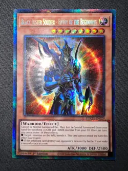 Yugioh Black Luster Soldier-Envoy of the Beginning 1st Collector's TOCH-EN029 NM - Image 2