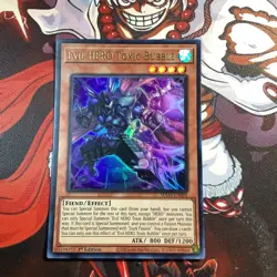 Evil HERO Toxic Bubble - SUDA-EN001 - Ultra Rare - 1st Edition NM Yugioh Supreme - Image 1