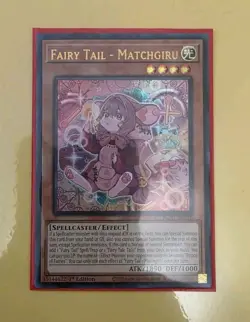 Fairy Tail - Matchgiru BLZD-EN016 Ultra Rare 1st Edition NM Yugioh - Image 1