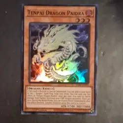 Konami Tenpai Dragon Paidra Effect 1st Edition Holo Yu-Gi-Oh! TCG LEDE-EN016 - Image 1