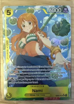 One Piece Nami EB03-053 Alt Art - Image 1