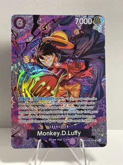 One Piece TCG Monkey D. Luffy ST26-005 SP – OP15 Kami’s Island ENGLISH MINTY - Image 1